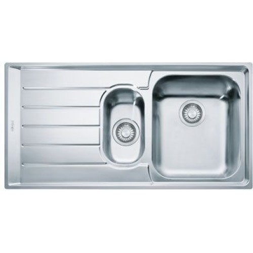 Franke Sink and Taps - Neptune 1.5 Bowl Sink & LH Drainer 1004 x 514mm